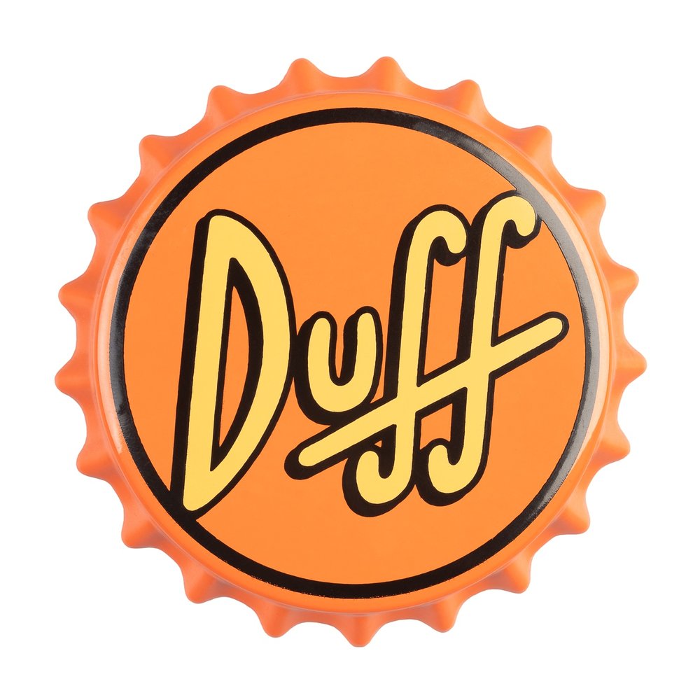 Grupo Erik The Simpsons - Duff Beer Bottle Opener Magnet Ouvrebouteille - Multicolore